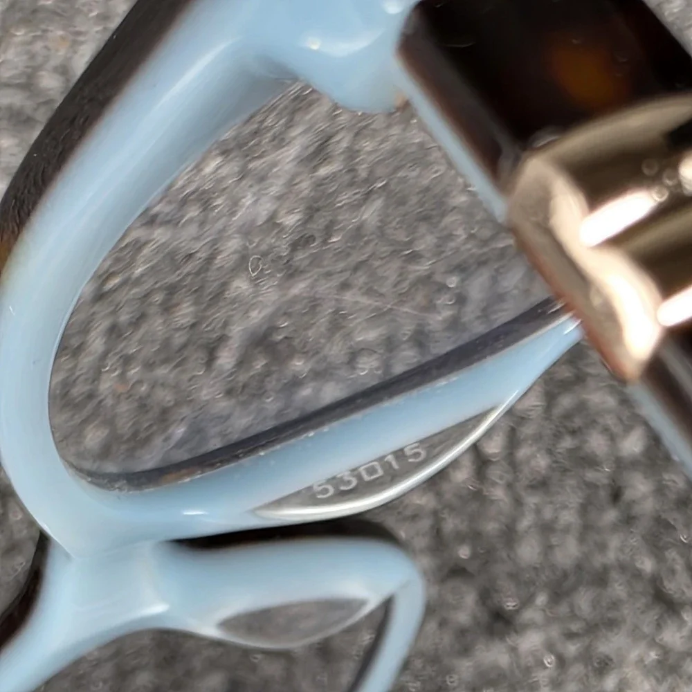 Via Spiga Zyloware 350-S‎ 550 Tortoise And Blue Eyeglasses Frame 53-15-140